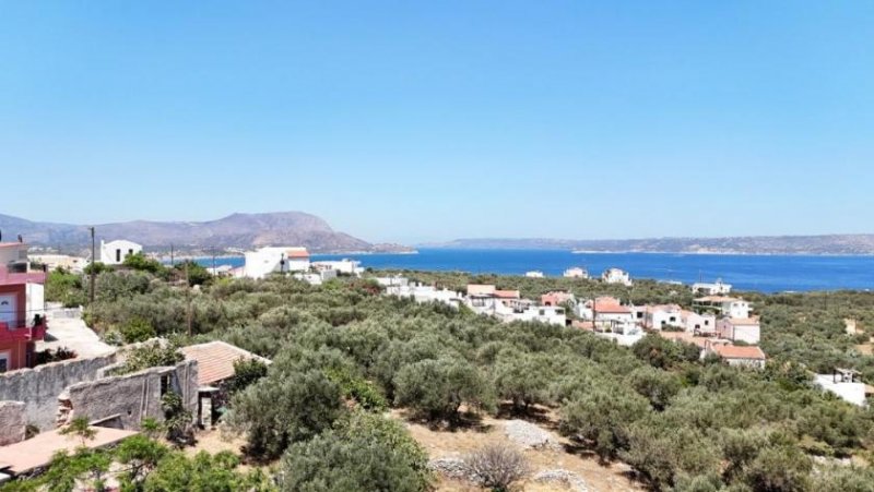 Plaka bei Chania MIT VIDEO: Kreta, Plaka: Erstklassige Grundstück in Plaka – Meerblick und zentrale Lage Grundstück kaufen